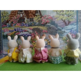 thanh lý bé Sylvanian size bố mẹ
