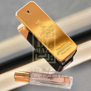 Nước Hoa Nam Paco Rabane One Million For Men Eau De Toilette Chính Hãng Chiết 10ml Lịch Lãm Sang Trọng Cuốn Hút