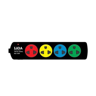 Ổ cắm LiOA 3 ổ cắm 2 chấu dây dài 3m/5m (3S3/3S5)