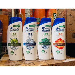 Dầu gội đầu head & shoulders 2in1 360ml - hàng đức