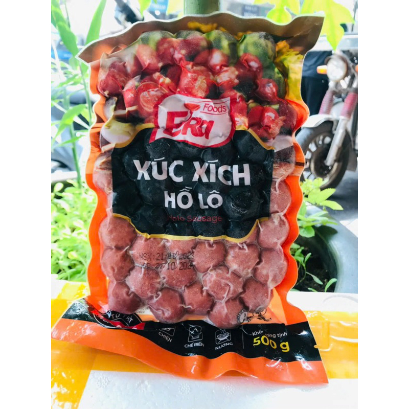 Xúc xích hồ lô thả lẩu, viên chiên gói 500G ( hoả tốc Hà Nội)