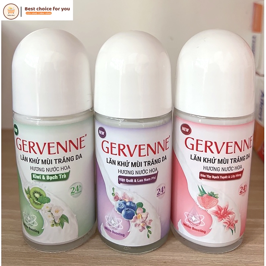 Lăn khử mùi Gervenne 50ml