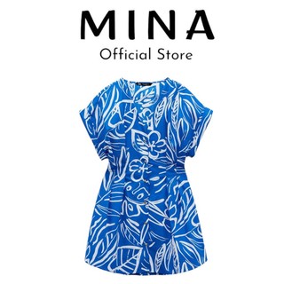 [ THANH LÝ ] VÁY MINI ZARA SANTORIIN IN HỌA TIẾT - CẮT TAG, ĐÃ SỬ DỤNG - MỚI 90%