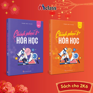 Combo sách chinh phục 8+ hóa học - thầy phạm văn thuận