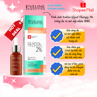 Tinh chất làm sáng da và mờ nếp nhăn Eveline Glycol Therapy 2% 18ML