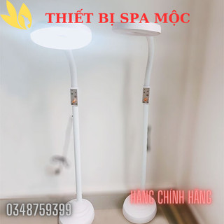 Đèn led spa, đèn soi da nối mi đèn led 120 bóng có kính lúp soi da nối mi nặn mụn xăm môi mày mí dùng trong spa