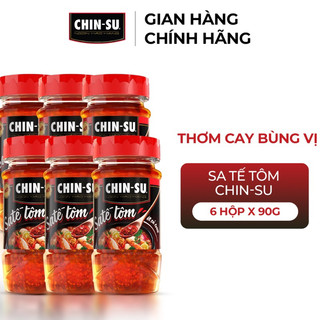 Lốc 6 chai sa tế tôm ớt sả Chín Su