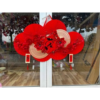 Giấy xếp quạt trang trí