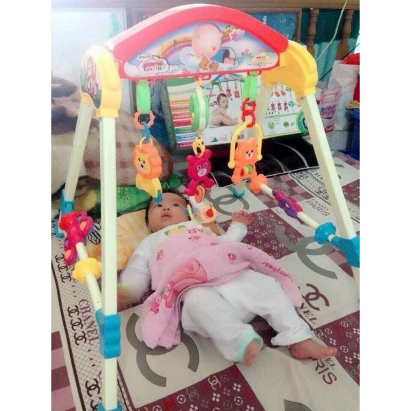 Kệ chữ A con vẹt có nhạc
