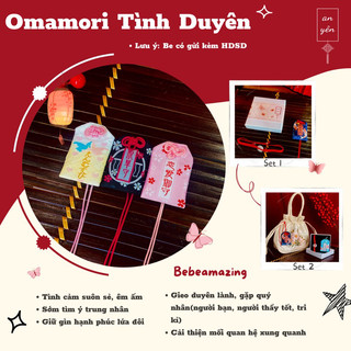 Túi phước may mắn Omamori Tình Duyên (BST “an yên”)