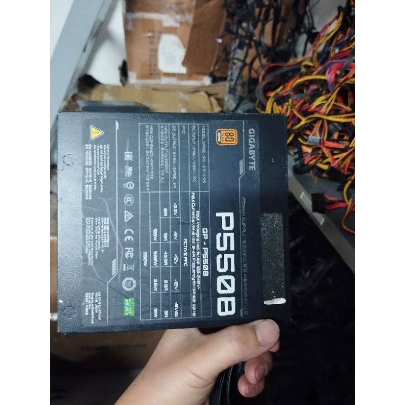 Nguồn máy tính Gigabyte 550W công suất thực/ Hàng hãng đã qua sử dụng