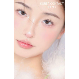 [ KÍNH ÁP TRÒNG HÀN QUỐC CHÍNH HÃNG ] Lens độ cận - không cận màu xám tỉ tỉ douyin tự nhiên 2024 CONTACTLENS KOREA
