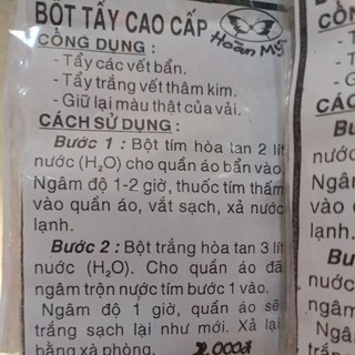 Combo 5/10 bịch Bột tẩy thâm kim cao cấp Hoàn Mỹ