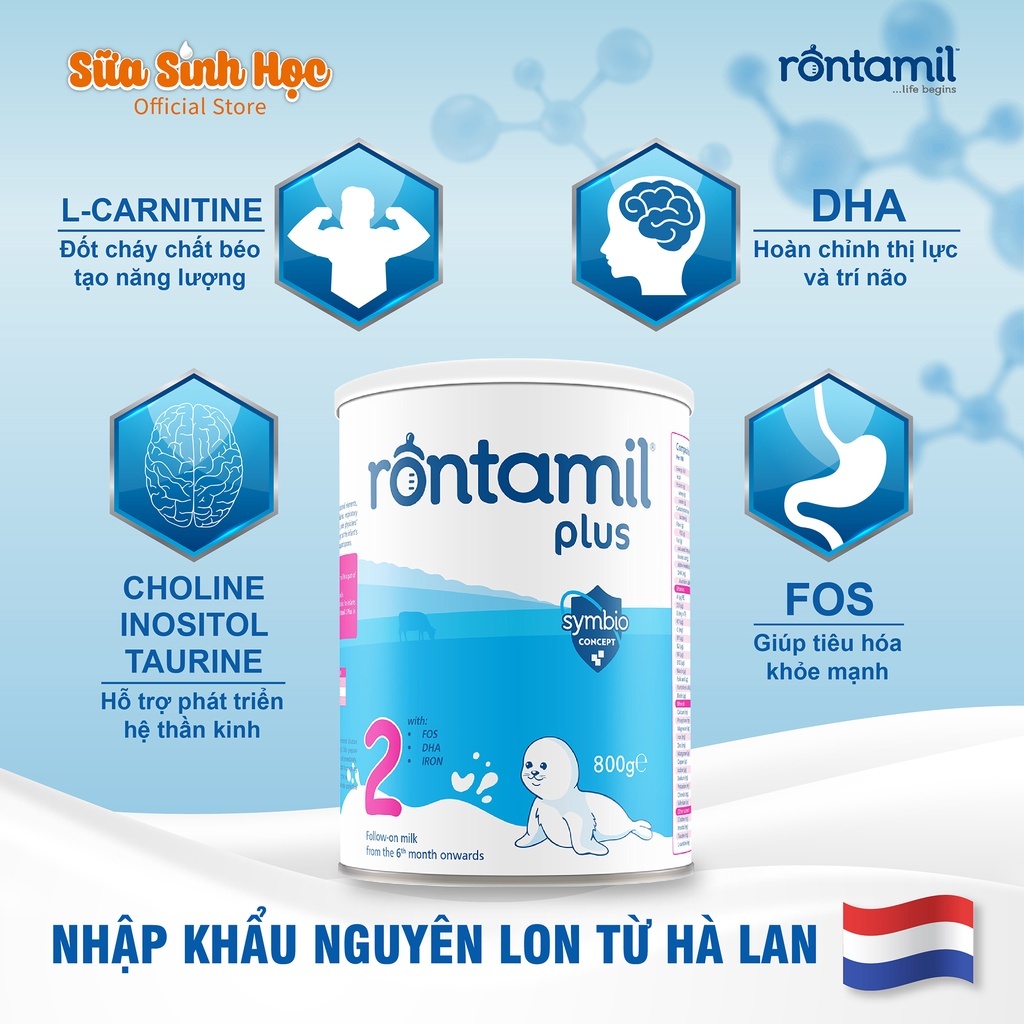 Sữa Rontamil 2 800g