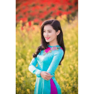 Lụa hoa cúc màu xanh ngọc Nhaxasilk - CU33