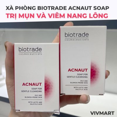 Xà phòng hỗ trợ giảm mụn - BIOTRADE ACNAUT SOAP