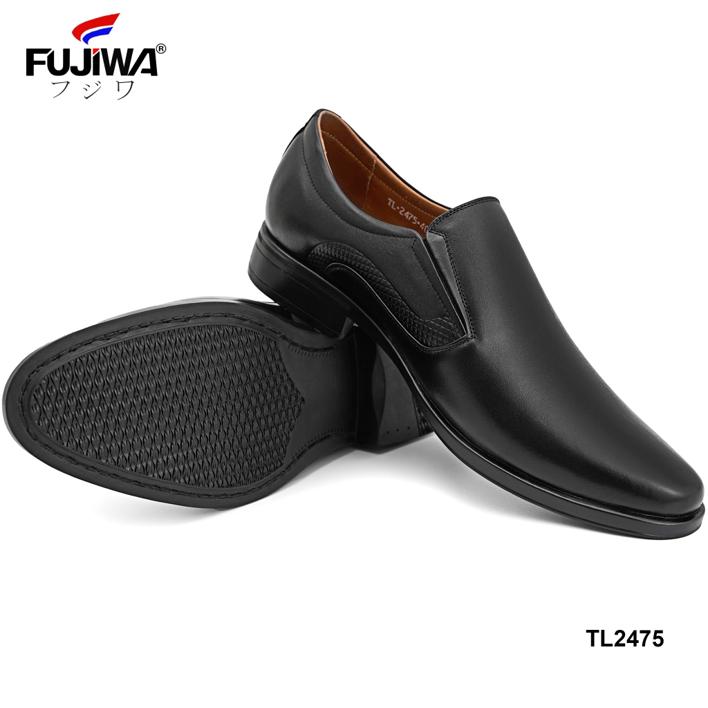 Giày Tây Nam Da Bò Fujiwa - TL2475. Da Thật, Đế Cao Su. Được Đóng Thủ Công (Handmade). Có Size:  38, 39, 40, 41, 42, 43