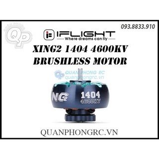 Motor iflight xing 2 1404 4600kv brushless motor unibell