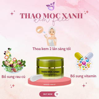 [Chính Hãng] Kem Face Thảo Mộc Xanh 10gram