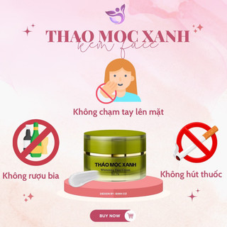 [Chính Hãng] Kem Face Thảo Mộc Xanh 10gram