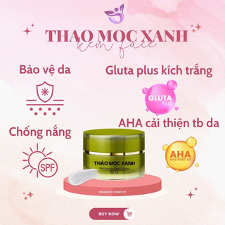 [Chính Hãng] Kem Face Thảo Mộc Xanh 10gram