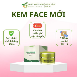[Chính Hãng] Kem Face Thảo Mộc Xanh 10gram