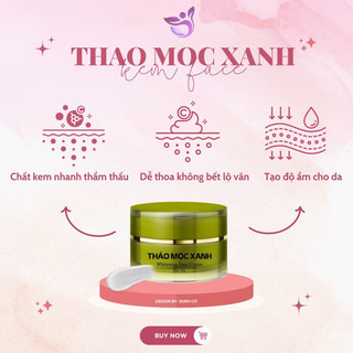 [Chính Hãng] Kem Face Thảo Mộc Xanh 10gram