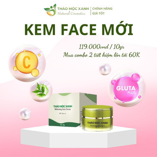 Kem face thảo mộc xanh 10gram