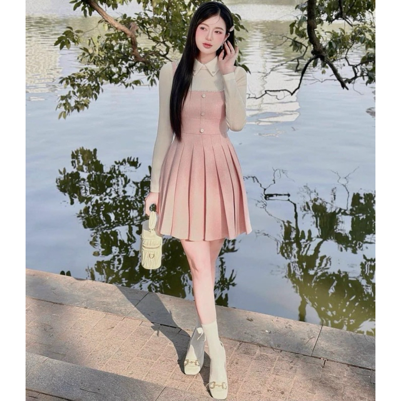 Set đầm tone màu pastel