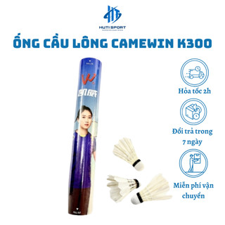 Quả cầu lông camewin k300 ống cầu 12 quả, cầu lông luyện tập