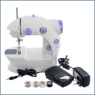 Bộ máy may mini kèm bộ kim chỉ 10 món đa năng