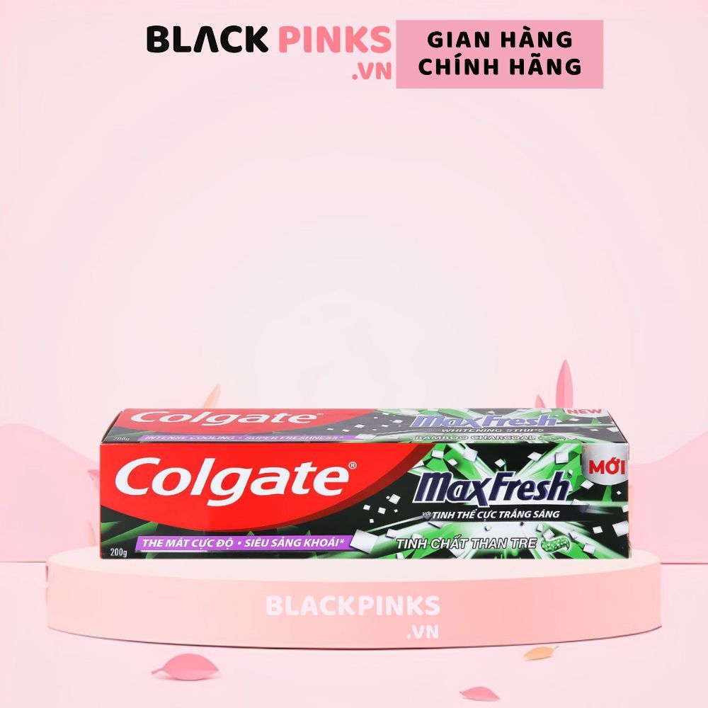 Kem đánh răng Colgate MaxFresh tinh chất than tre 200g