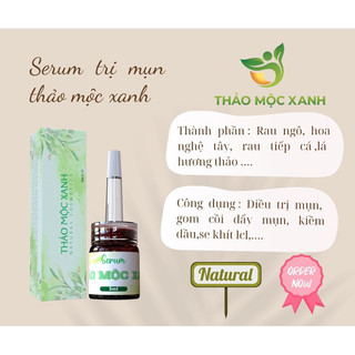 THẢO MỘC XANH 5ml - Sẵn Hàng