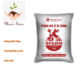 Phân bò hữu cơ vi sinh Sfarm-5kg-25kg