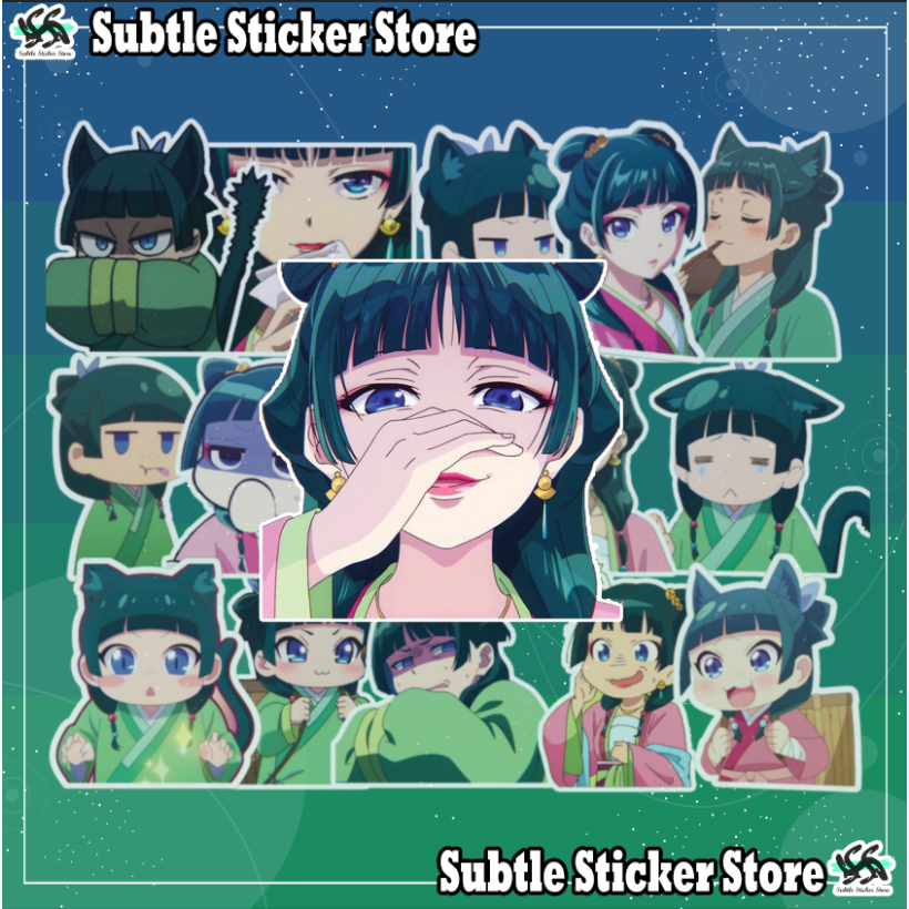 [Dược sư tự sự] - Set 10/15 Sticker Mao Mao/ Miêu Miêu anime/manga Kusuriya no Hitorigoto/dược sư tự