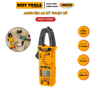 Ampe kìm đo ac kỹ thuật số ingco dcm2001
