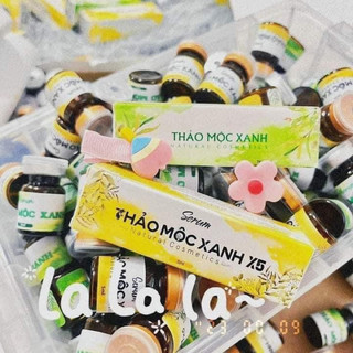 [Freeship] Serum Thảo Mộc Xanh 5ml (2 lọ)