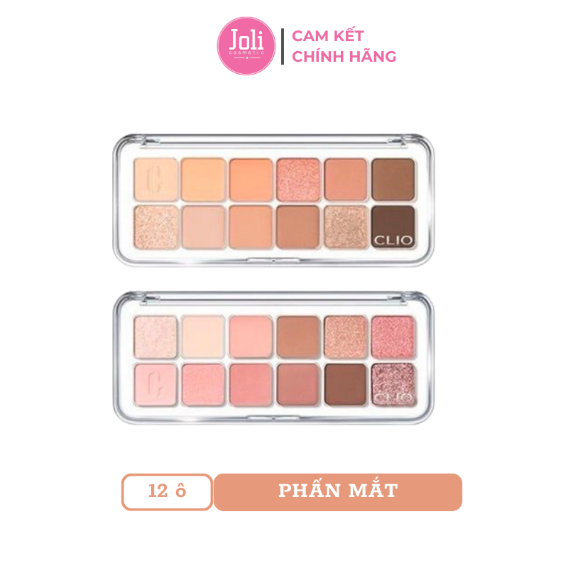 Bảng Phấn Mắt 12 Ô Clio Pro Eye Air Palette