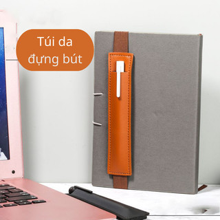Túi Da Đựng Bút Cảm Ứng Kindle, Boox, Kobo, Likebook/Meebook (Có Dây Co Giãn Tiện Lợi), Máy Đọc Sách, Máy Tính Bảng
