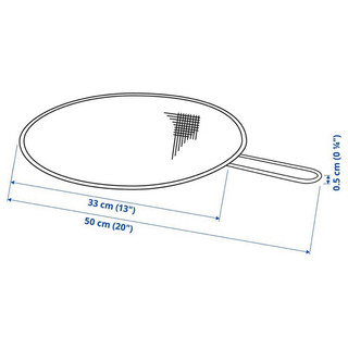 Vung chắn dầu mỡ Ikea
