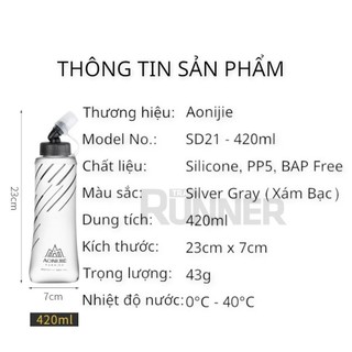 BÌNH NƯỚC CHẠY BỘ AONIJIE SD21 (250,420,500)