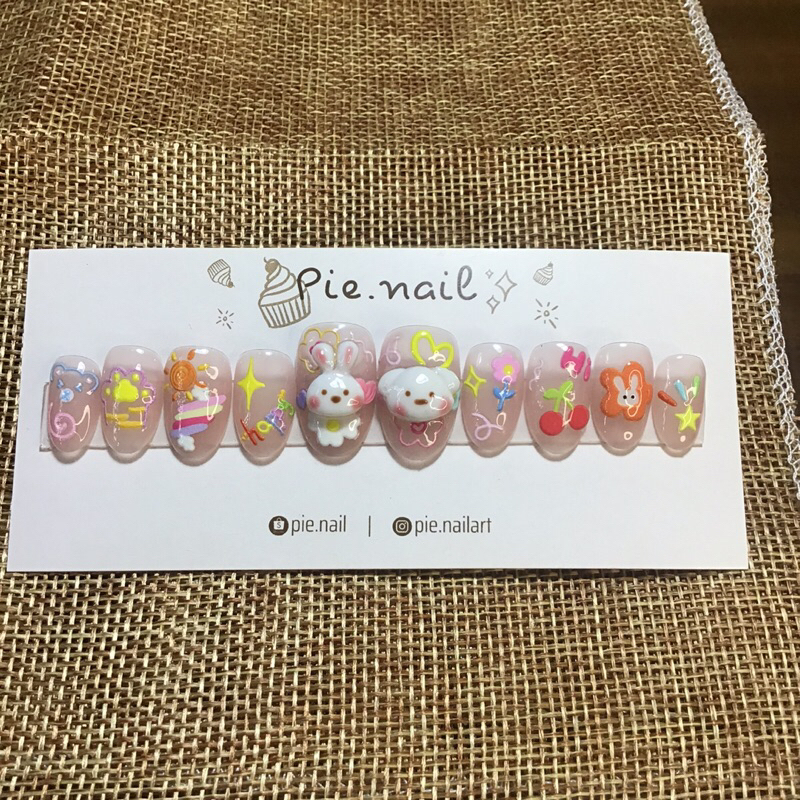 182. nailbox thú bột nổi