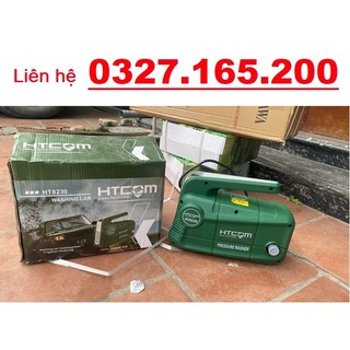 [Miễn Phí Vận Chuyển] Máy Rửa Xe 2000W Htcom HT8230-Máy Rửa Xe Gia Đình, Công Suất 2000W,Bảo Hành 12 Tháng, Tặng Dây 8M