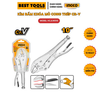 Kìm bấm khóa, kìm chết, kìm bấm chết ingco hcjlw0110 20cm