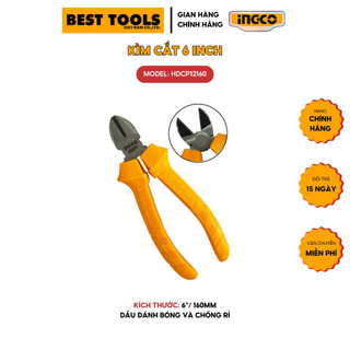 Kìm cắt đầu nhọn ingco hdcp12160 super select