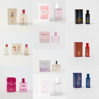 Nước hoa Zara nhiều mùi hương khác nhau cho bé trai và bé gái thêm yêu