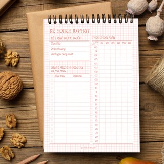 Sổ tay kế hoạch planner - sổ handmade