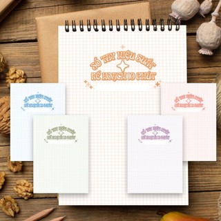 Sổ tay kế hoạch planner - sổ handmade
