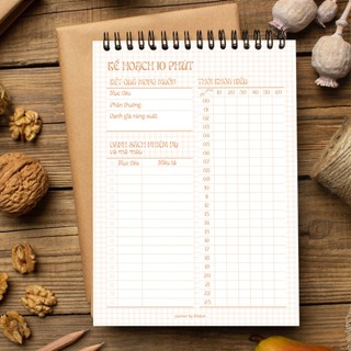 Sổ tay kế hoạch planner - sổ handmade