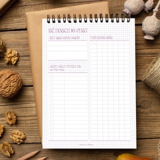 Sổ tay kế hoạch planner - sổ handmade